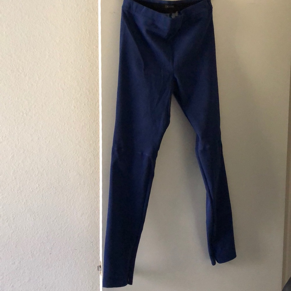 Elie Tahari Lamb Suede leggings M